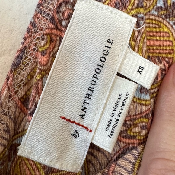 ANTHROPOLOGIE Matilda Paisley Ruffle Lettuce edge Wide Leg Romper Jumper Size XS - Picture 12 of 12